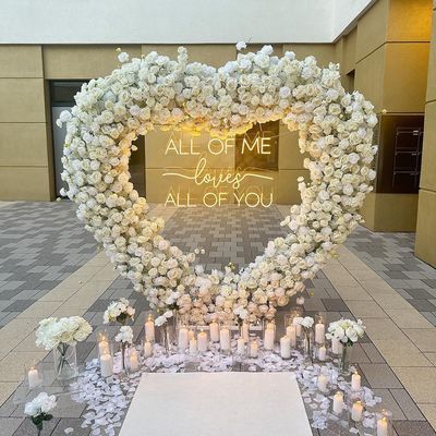 プラグ電源 オーダーメイド ネオン・マークイイ 婚活パーティーのための手紙をライトアップ