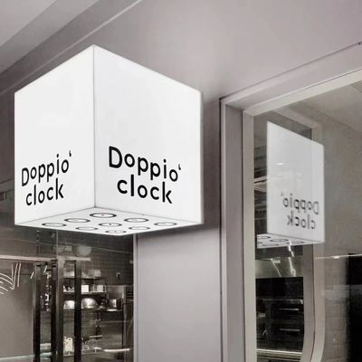 オーダーメイド 丸いアクリル真空ブリスター LED 3D文字 屋外用ライトボックス