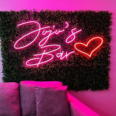 カスタムLEDネオンサイン パーティ 誕生日 お祝い 壁のためのピンク 部屋の装飾 誕生日お祝い ネオンバーのサイン