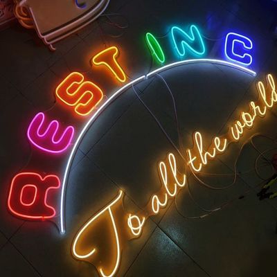 カスタムLEDネオンサイン パーティ 誕生日 お祝い 壁のためのピンク 部屋の装飾 誕生日お祝い ネオンバーのサイン