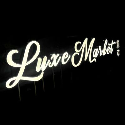 オーダーメイドサイズ LED照明サイン 28C温度 会社レセプション