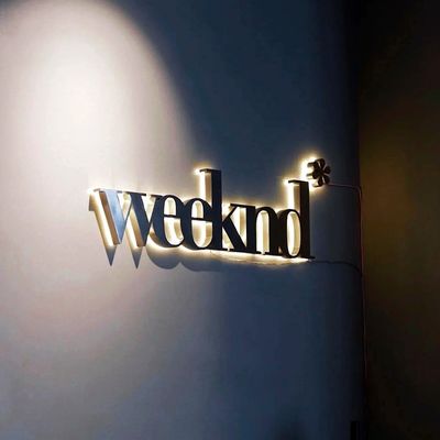 50000時間 終身 オーダーメイド ショッピングモールのサイン 3D アクリル LEDライト 結婚式のサイン