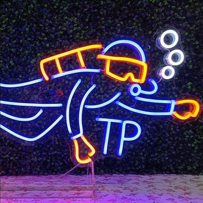 カスタムストアロゴ 店名 ネオンサイン 文字 屋外 カスタマイズされたサイズ LED ネオンライトサイン