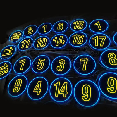 カスタムストアロゴ 店名 ネオンサイン 文字 屋外 カスタマイズされたサイズ LED ネオンライトサイン