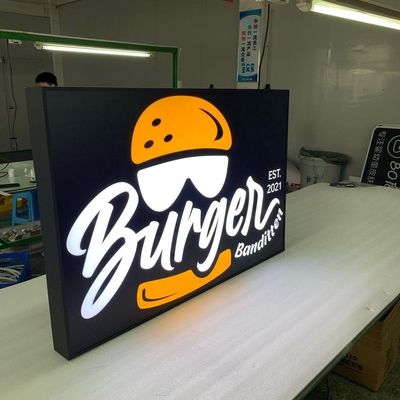 オーダーメイドライトボードマーカー 3Dサイン LED アクリル広告ライトボックス