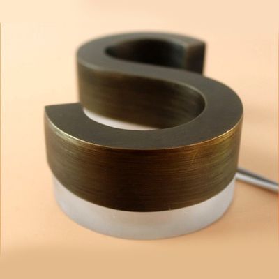 LEDモジュールは,あなたのビジネスのためのステンレス鋼のカスタム文字とロゴを照らす