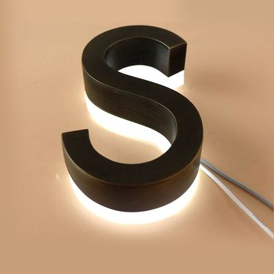 LEDモジュールは,あなたのビジネスのためのステンレス鋼のカスタム文字とロゴを照らす