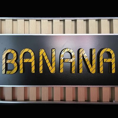 照明されたアクリル文字とLEDアートで25Cの3D照明サイン