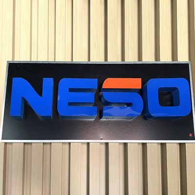 アクリル広告 3D LED プラスチック 光る文字 フロントライト ワード ロゴ サイン