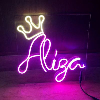 5万時間の寿命 屋外LEDネオンライトサインで店のロゴを個性化