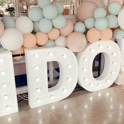 12V 入力電圧 大型照明3D文字 結婚してください LEDマーキーサイン 結婚式
