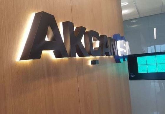 28C ステンレス スチール アルファベット文字 屋外標識 LED メタルライト カスタム 3D ロゴ 標識