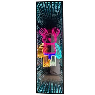 寿命5万時間 スマートウォール ハング カスタム Rgb 装飾 無限のLED インフィニティミラー 3D