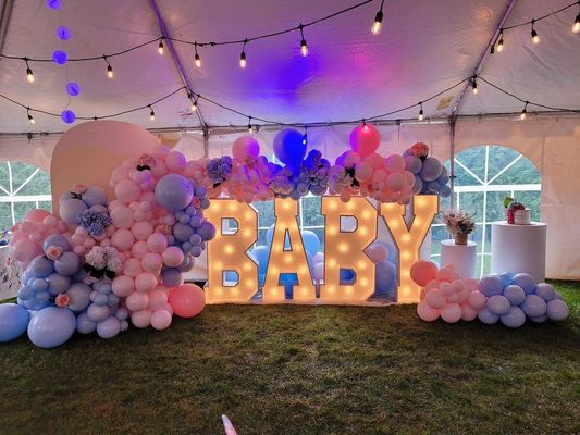 オーダーメイド ライトアップ 文字 ネオンサイン 結婚式 天国で作られたカップル