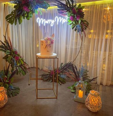 結婚式 飾り付け の ため の ニュオン 標識