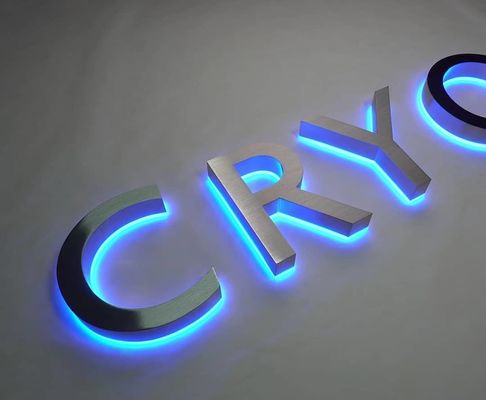 プロフェッショナルバックライトのLED文字サイン