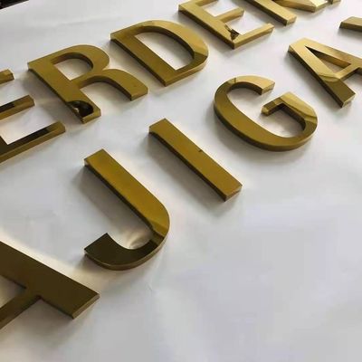 A-Z と数字アルファベットのための調整可能なステンレスステールLEDシグナル