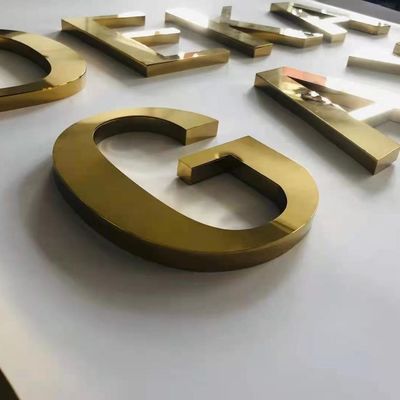 A-Z と数字アルファベットのための調整可能なステンレスステールLEDシグナル