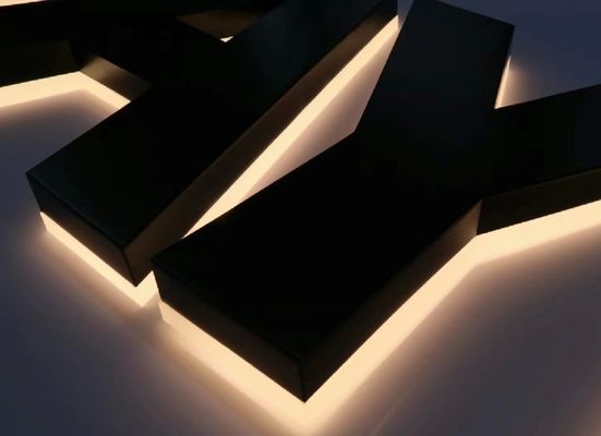 病院 雪 屋外 カスタマイズされた LED チャンネル サイネージ 3D LED 文字 広告 サイネージ