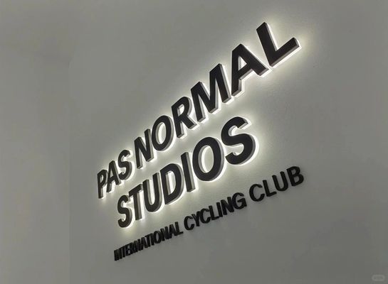 スノー アウトドア LED チャンネル サイネージ 広告やスパ用の 3D LED 文字