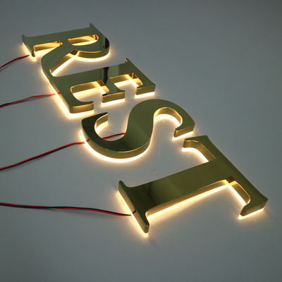 LED ストライプ 光源 カスタム メタル 店面 屋外 店面 3D ビジネス サイネージ