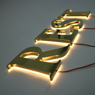 LED ストライプ 光源 カスタム メタル 店面 屋外 店面 3D ビジネス サイネージ