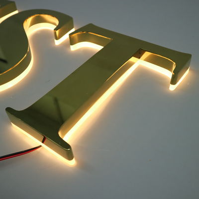 LED ストライプ 光源 カスタム メタル 店面 屋外 店面 3D ビジネス サイネージ