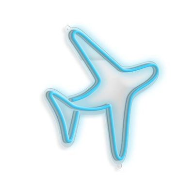 LED ストライプ 光源 青色 飛行機 ドロップ 配送 オーダーメイド ロゴ ネオン 結婚式 広告