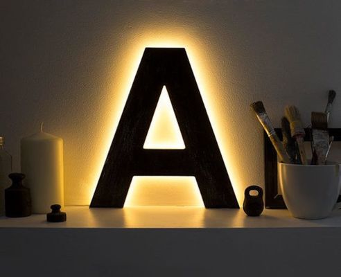 オーダーメイド 3D LED照明 店頭文字 環境に優しいオフィスバックライト