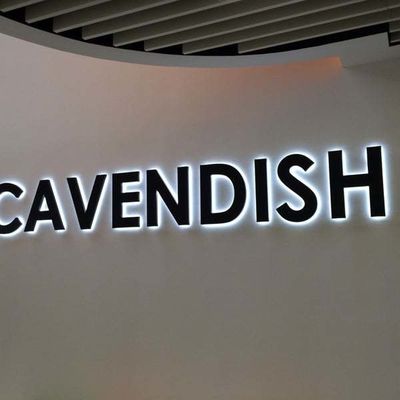 環境に優しい店頭シグナルのためのDC 12Vステンレス鋼の照明チャネル文字