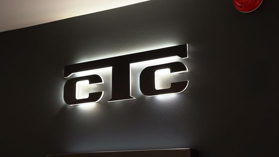 オフィスLED照明サイン カスタムLEDバックライトレターサイン