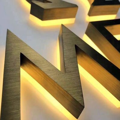 屋外アクリルサイン LEDライト名板 不同鋼 オーダーメイド3D照明サイン 休日の装飾