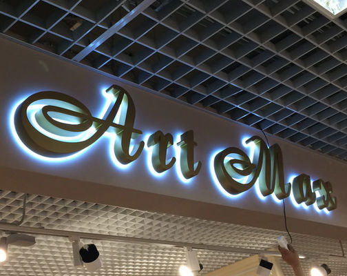 3D カスタム セイコ バックライト LED ワード ステンレス スチール チャンネル 文字 札 小売店